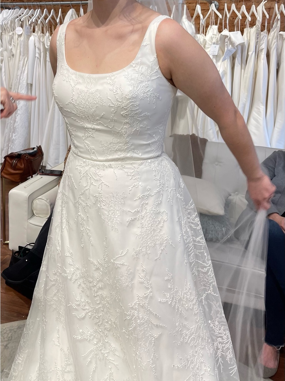 Brand New - Wtoo by Watters “Courtlynn” A-Line Wedding Dress (size 12)